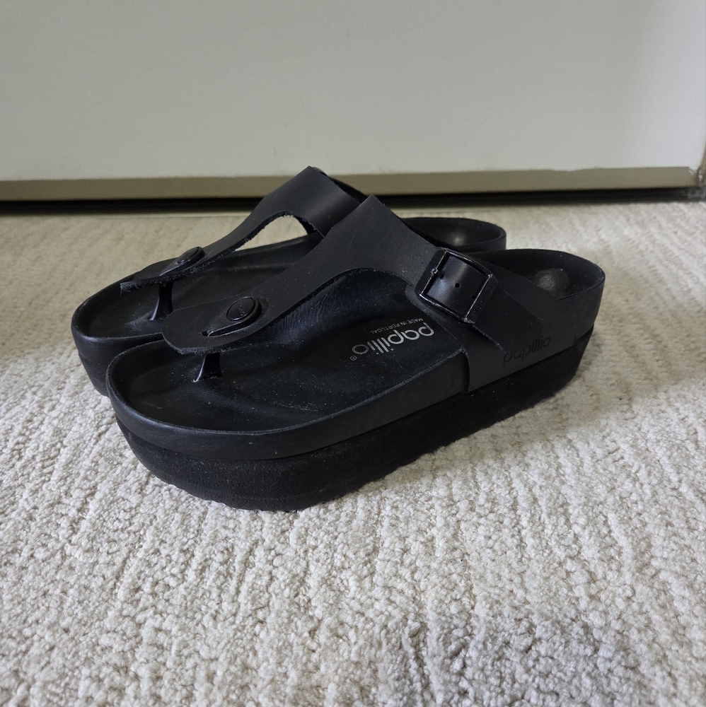 Black Papillio Sandals Platform